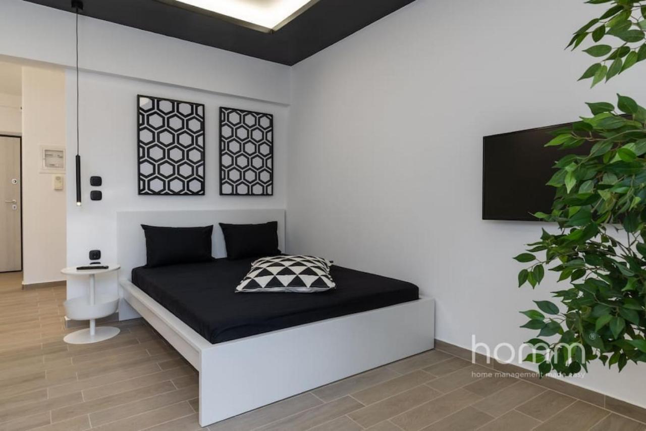 34Sqm Minimal Homm Apartment With Acropolis View Атина Екстериор снимка