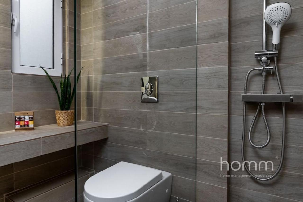 34Sqm Minimal Homm Apartment With Acropolis View Атина Екстериор снимка